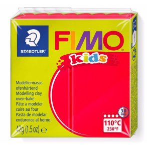 Fimo - Kids - Modellermasse - 2 Red / Rd
