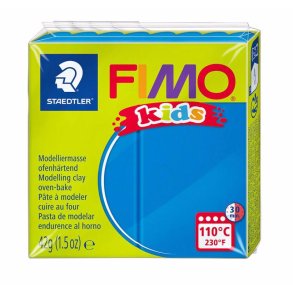 Fimo - Kids - Modellermasse - 3 Blue - Bl