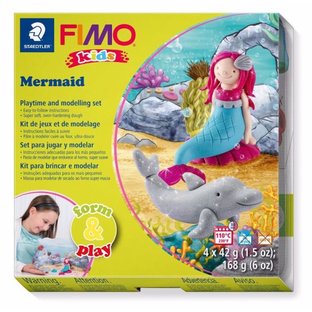 Fimo - Kids - Modelleringsst - Havfrue