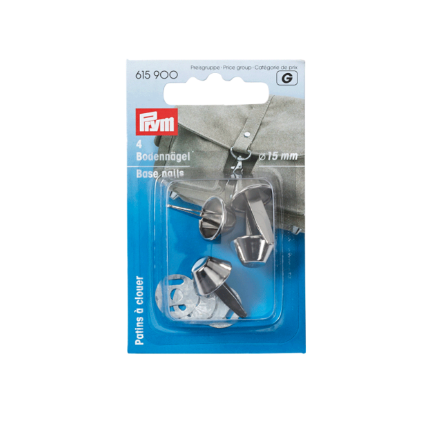 Prym - Taskefdder - Slv - 15 mm - 4 stk