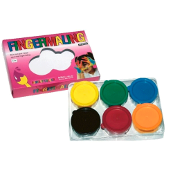 Fantasy Color - Fingermaling - 35ml - 6 farver