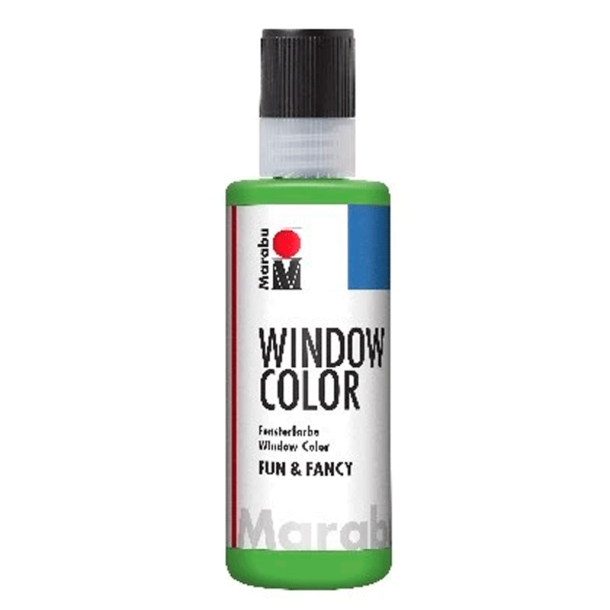 Marabu - Vindues Maling - Lys grn - 80 ml