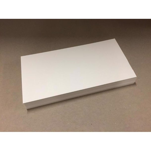 Kartonbase - Mini Slimcard - Creme - 7,5x15cm - 829506