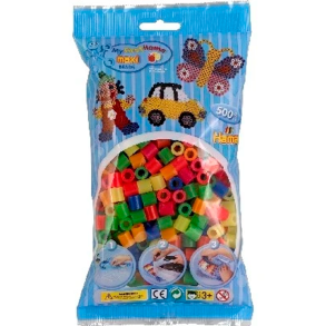 Hamaperler - Maxi - 500 stk. - Neon Mix 51