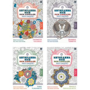 MANDALA - Malebog - 32 sider - Assorteret