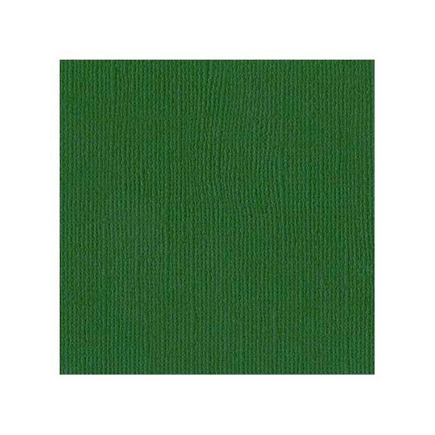 Bazzill Karton - Mono Canvas 12 x 12 / - Classic Green - 303636