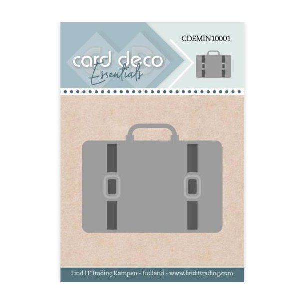 Card Deco Essentials - Die - Kuffert