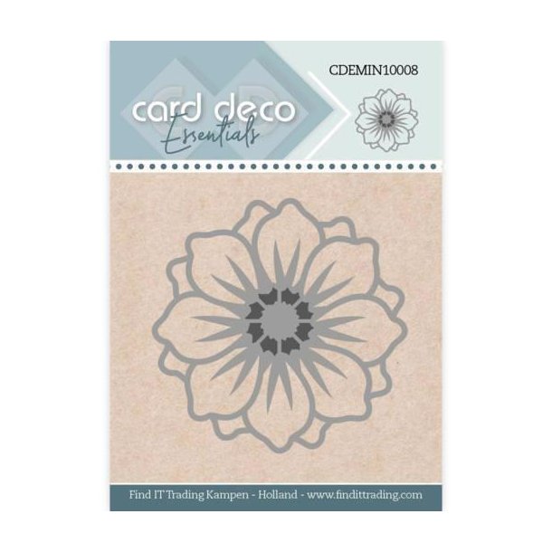 Card Deco Essentials - Die - Blomst 2 - CDEMIN10008