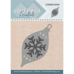 Card Deco Essentials - Mini Die - Julekugle