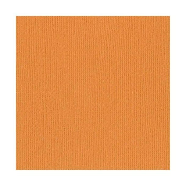 Bazzill Karton - Mono Canvas 12 x 12 - Apricot - 309009