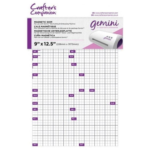 Crafters Companion - Gemini Magnetic sheets