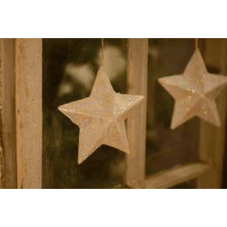 Pap stjerne - 10cm