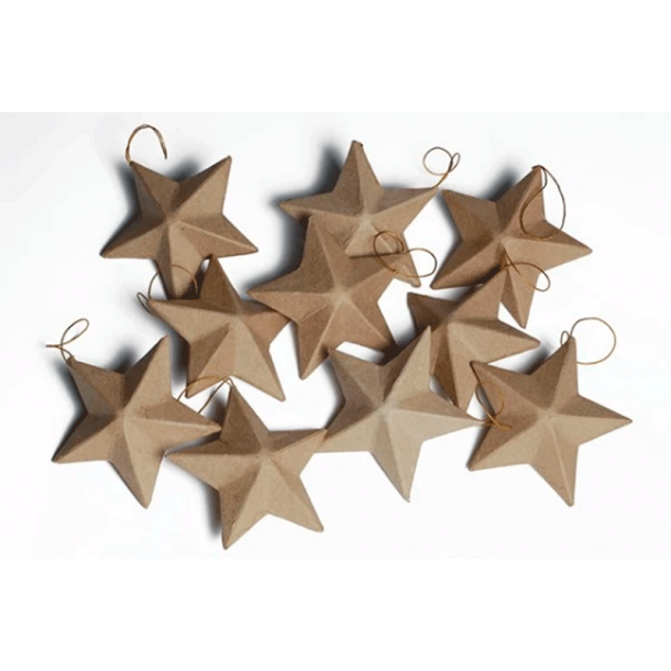 Pap stjerne - 10cm