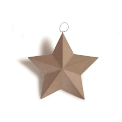 Pap stjerne - 10cm