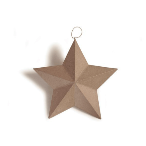 Pap stjerne - 10cm