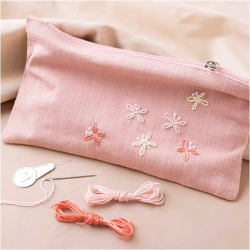 Mini DIY Kit - Broderi - Clutch