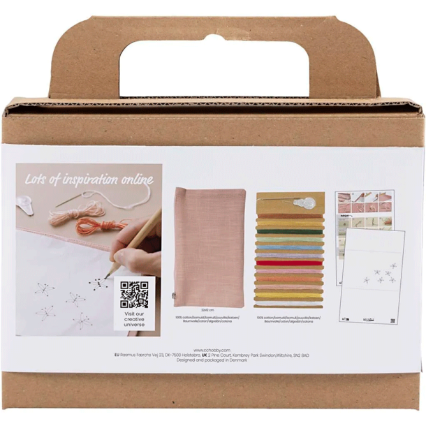 Mini DIY Kit - Broderi - Clutch