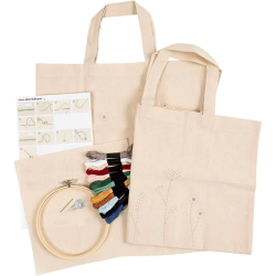 Start DIY Kit - Broderi - Blomster