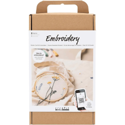 Start DIY Kit - Broderi - Blomster