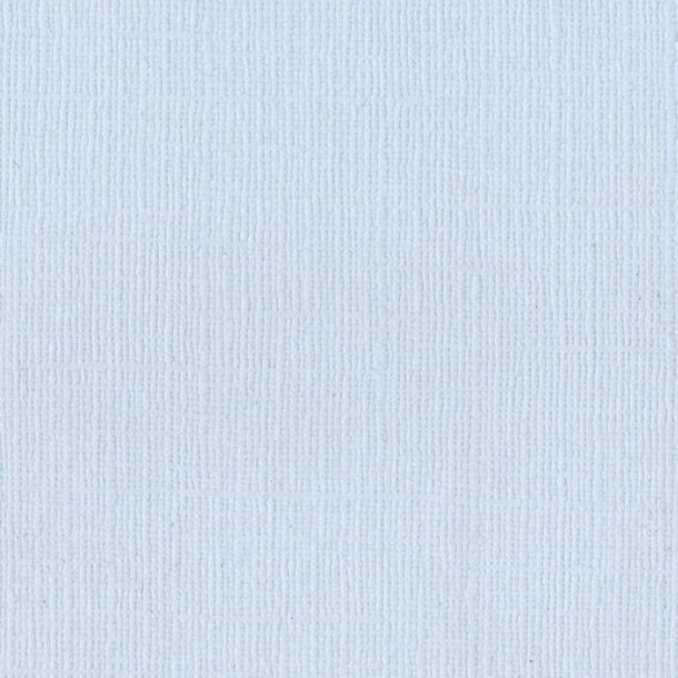 Bazzill Karton - Mono Canvas 12 x 12 - Powder Blue - 309024
