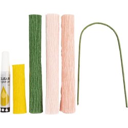 Mini Crepe papir kit - Pon