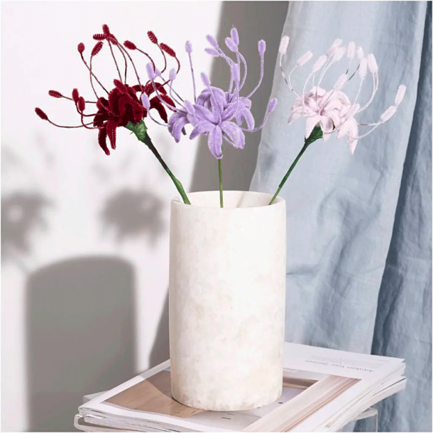 Mini DIY Kit - Chenilleblomster - Spider lily