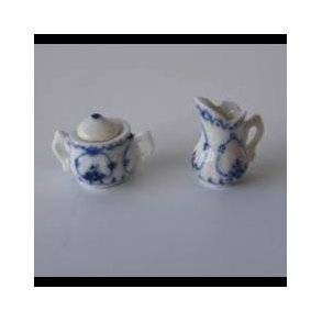 Musselmalet sukkersk�l og fl�dekande