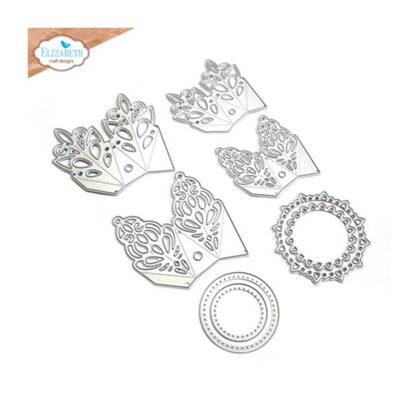 Elizabeth Craft Designs - Die - Joyous Christmas Ornament Stars 1