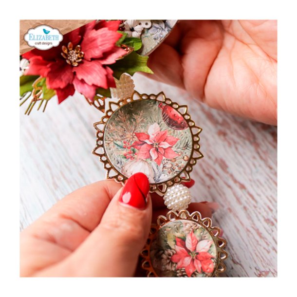 Elizabeth Craft Designs - Die - Joyous Christmas Ornament Stars 1