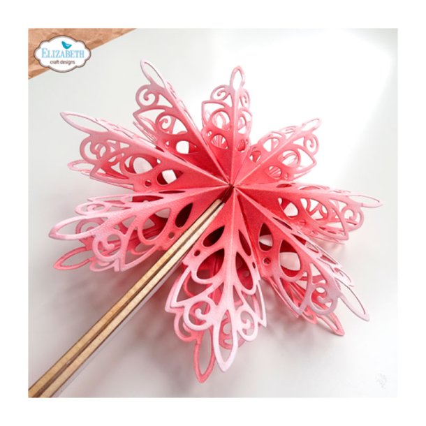 Elizabeth Craft Designs - Die - Joyous Christmas Ornament Stars 1