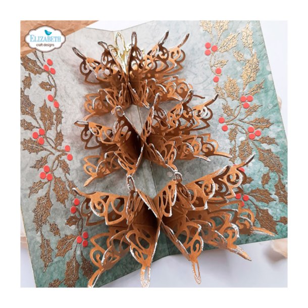 Elizabeth Craft Designs - Die - Joyous Christmas Ornament Stars 1