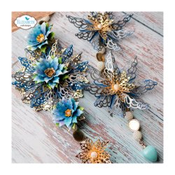 Elizabeth Craft Designs - Die - Joyous Christmas Ornament Stars 1