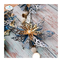 Elizabeth Craft Designs - Die - Joyous Christmas Ornament Stars 1