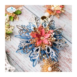 Elizabeth Craft Designs - Die - Joyous Christmas Ornament Stars 1