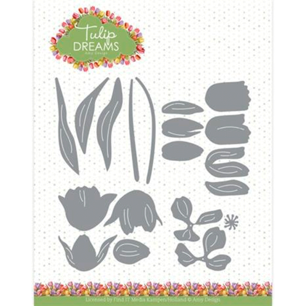 Amy Design - Die - Build a Tulip / Byg en Tulipan