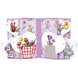 Amy Design - Die - Tulip Basket / Tulipaner og kurv