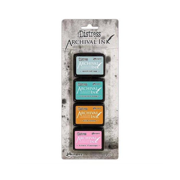 Tim Holtz - Ranger Ink - Distress Archival Mini Ink Kit #4 - AIKT75110