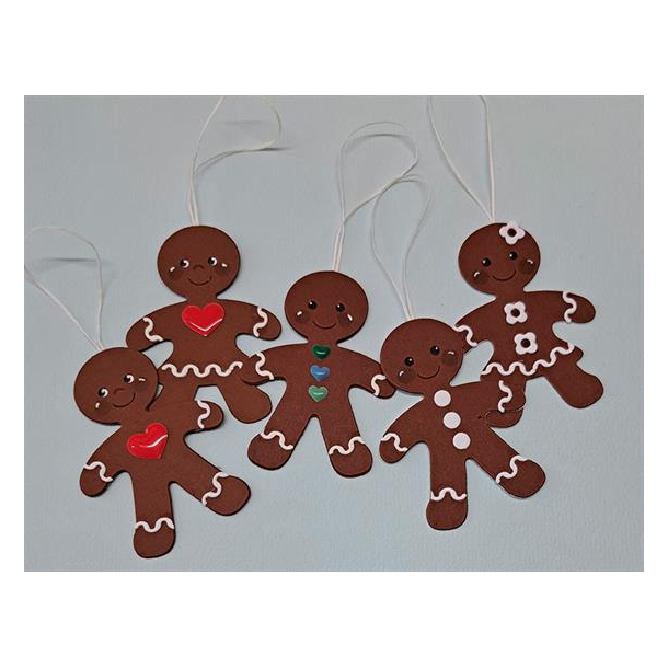 By Lene - Die - Gingerbread - Kage figurer