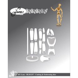 By Lene - Die - Wooden Figure / Trfigur