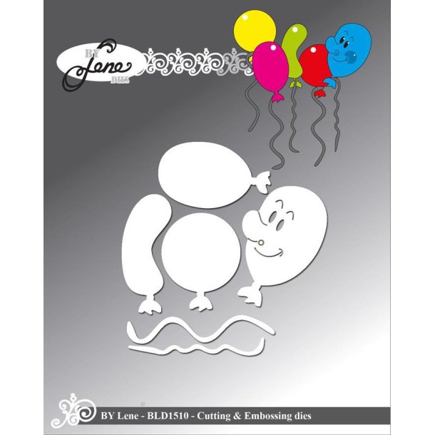 By Lene - Die - Happy Balloon / Glad Ballon