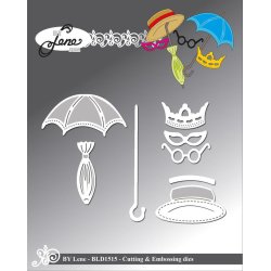 By Lene - Die - Accessories for BLD1465 #1 / Udkldning til Dukker