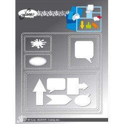 By Lene - Die - Square Frame