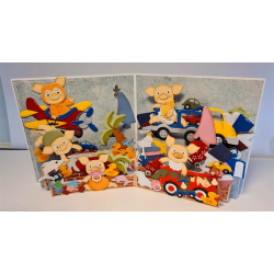 By Lene - Die - Tilbehr til Baby grise #BLD1764 - Babytj