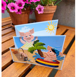 By Lene - Die - Tilbehr til Baby grise #BLD1764 - Babytj