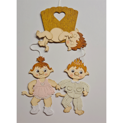 By Lene - Die - Tilbeh�r til Baby trolde - Vugge