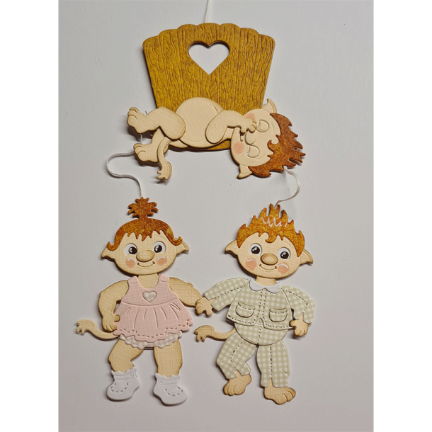 By Lene - Die - Tilbeh�r til Baby trolde - Vugge