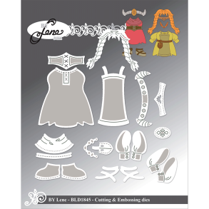 By Lene - Die - Tilbeh�r til Vikinger - Kvindet�j