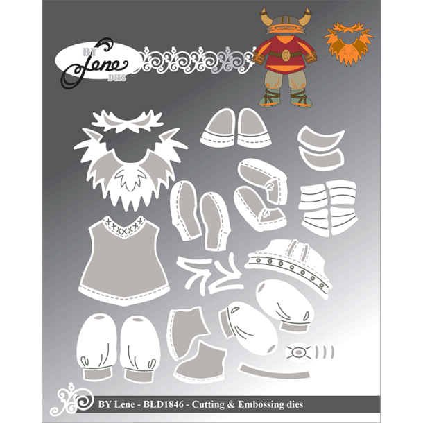 By Lene - Die - Tilbeh�r til Vikinger - Mandet�j