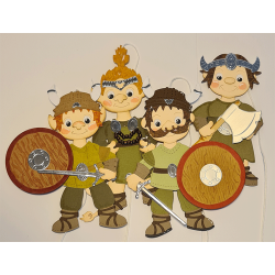 By Lene - Die - Tilbeh�r til Vikinger - V�ben og �l