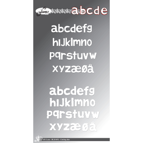 By Lene - Die - Alfabet - Sm� bogstaver